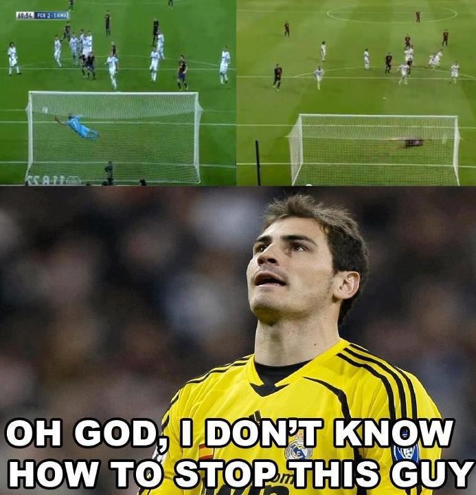 Ác mộng của Casillas.